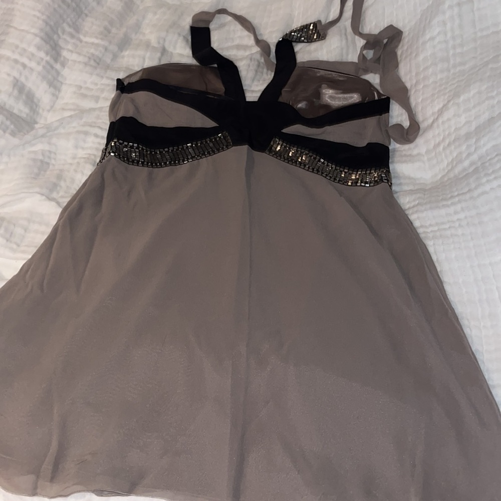 Bebe silk halter dress - Picture 5 of 7